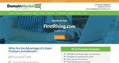 Desktop Screenshot of firstrising.com